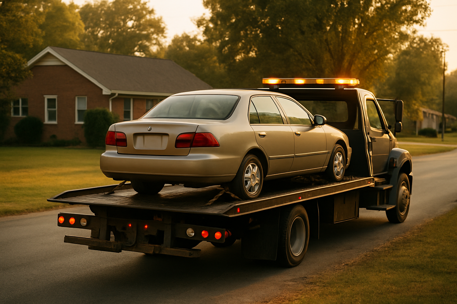 Vehicle donation moment in Alabama